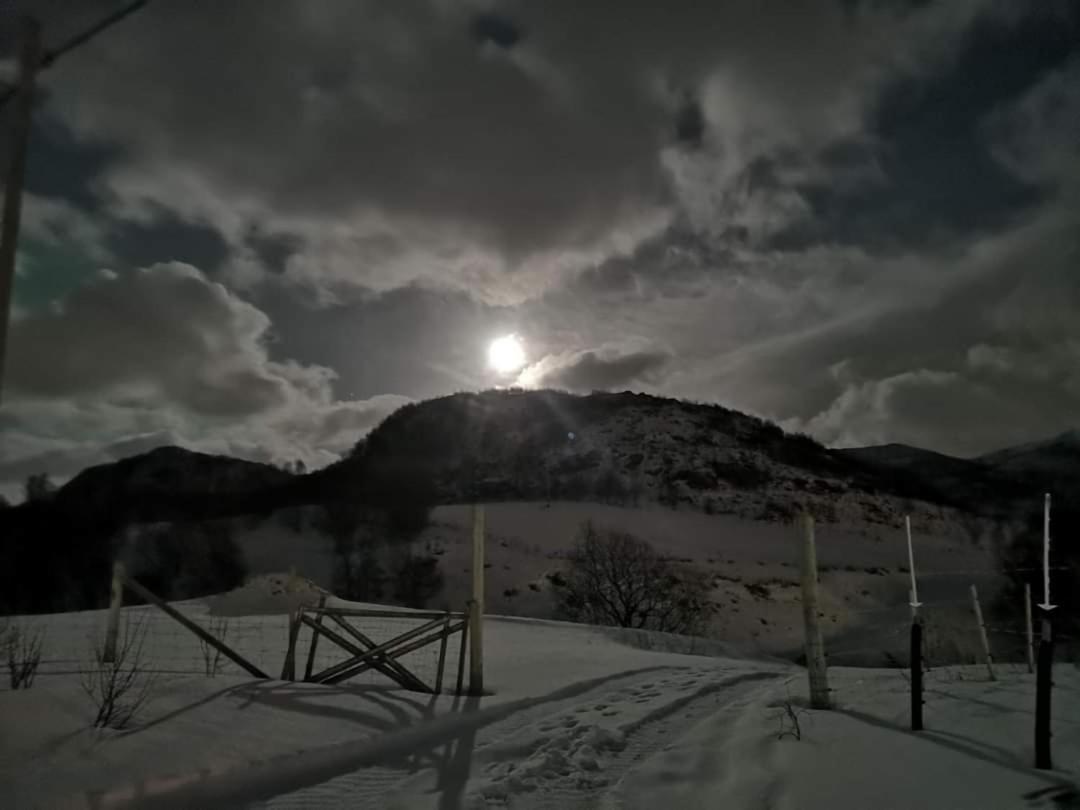 Storjord Farmstay Ranchhouse Kvaloya ภายนอก รูปภาพ