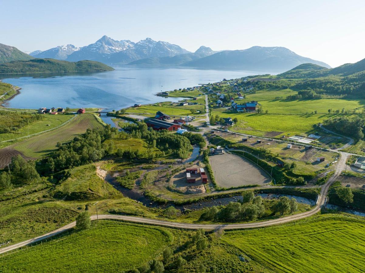 Storjord Farmstay Ranchhouse Kvaloya ภายนอก รูปภาพ